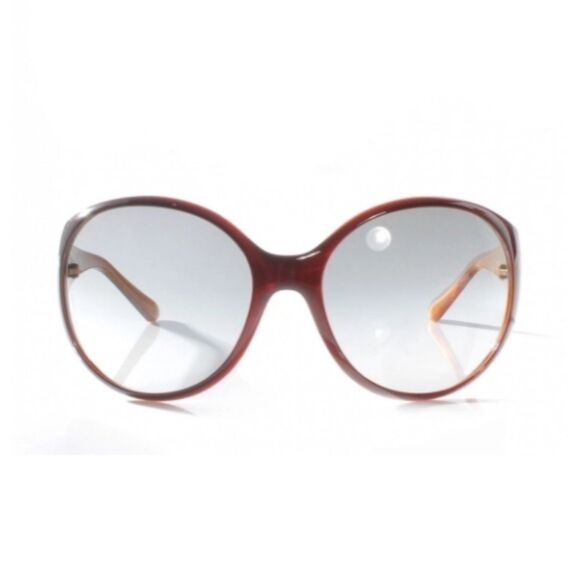 Chanel (Authentic) Golden Brown CC Crystal Accent Oversized Vintage Sunglasses - Picture 11 of 11